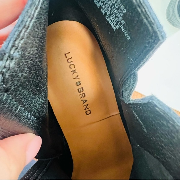 Lucky Brand Bessie Suede Ankle Boot - Picture 10 of 11